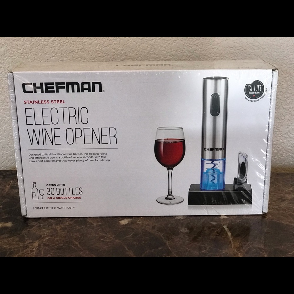 Chefman stainless steel electric NWT